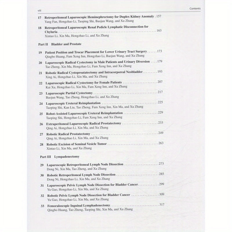 Urology Surgery Laparoscopic and Robotic Techniques Medical Book