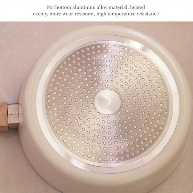 Deep Fry Pan Aluminum Alloy Induction Gas Stove Non-Stick Cookware