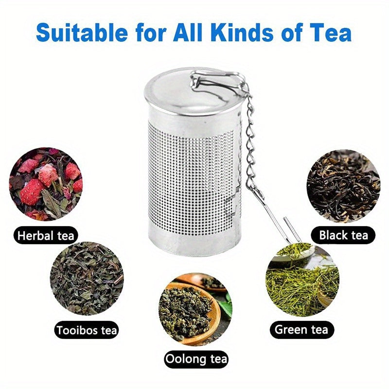 Stainless Steel Mini Tea Infuser for Home Use, Tea Lover's Essential, Compact Design