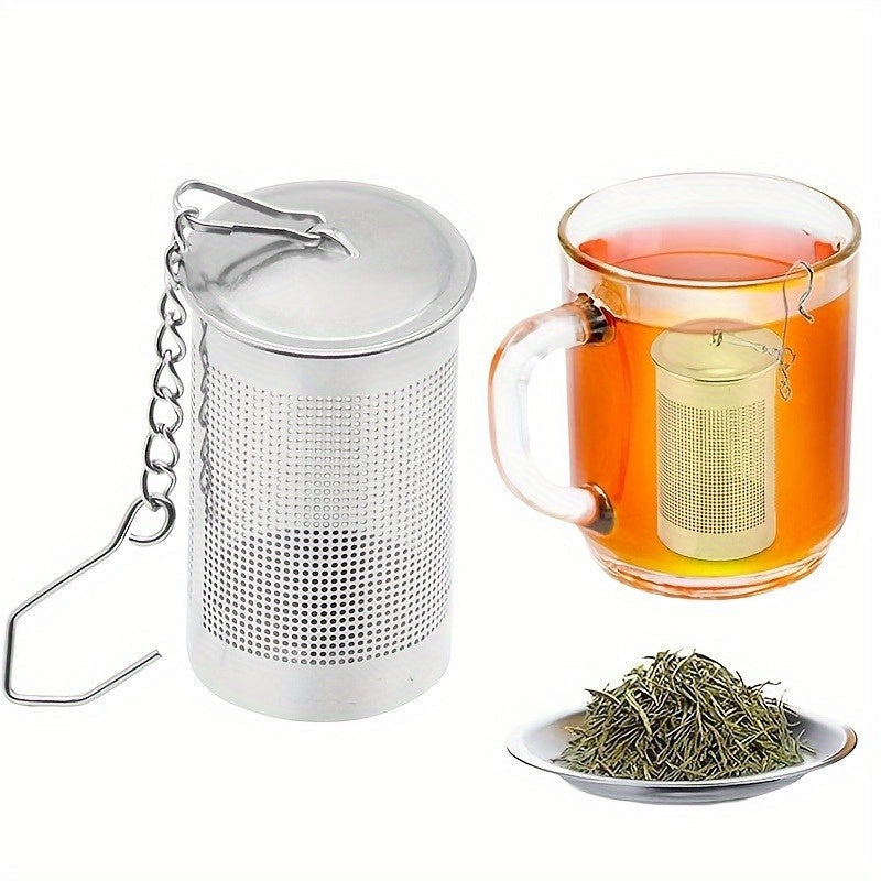 Stainless Steel Mini Tea Infuser for Home Use, Tea Lover's Essential, Compact Design