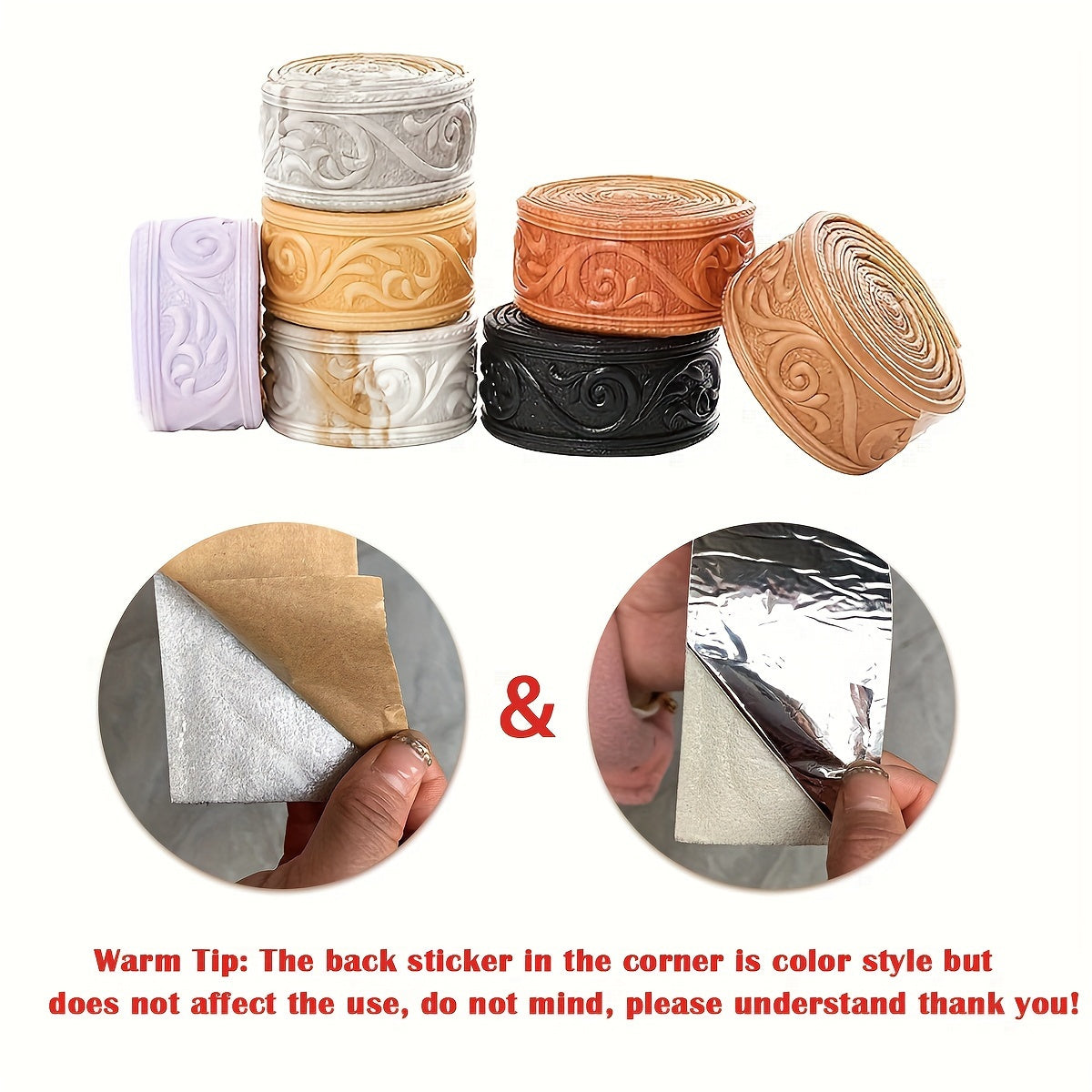 3D devor stikerli o'z-o'zidan yopishadigan parda chizig'i chiziq eshik ramkasi TV fon uchun