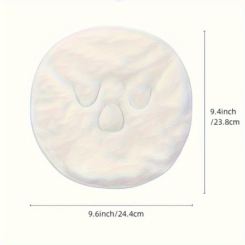 Cotton Facial Hot Compress with Space Theme for Skin Care at Home or Spa