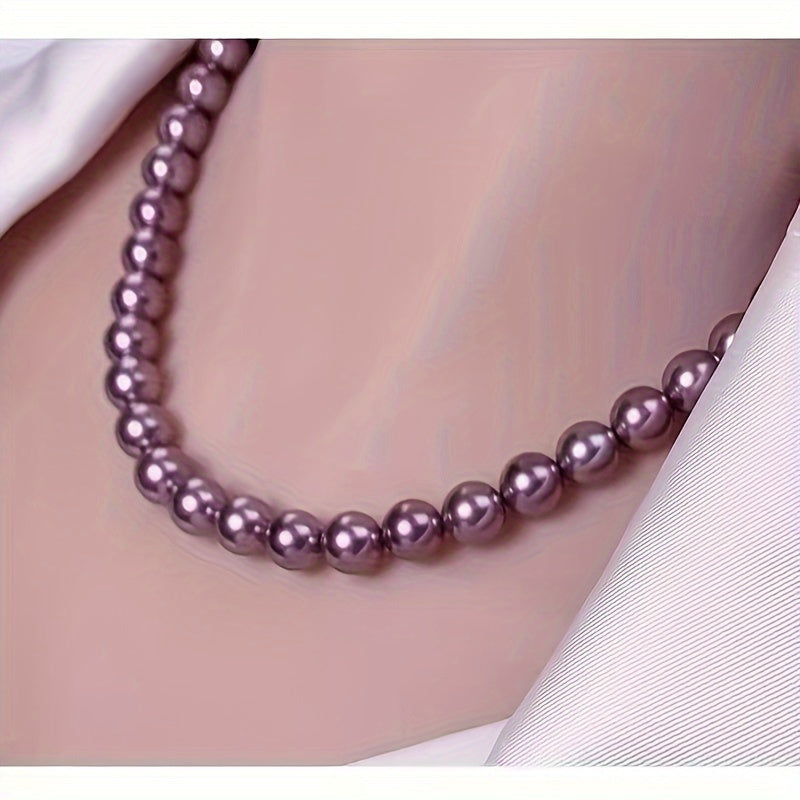 Women’s Freshwater Pearl Necklace 10-11mm 45cm Elegant Jewelry Gift