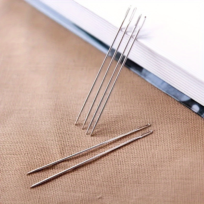 Универсальный набор для шитья с 18 иглами и пластиковым кейсом для любителей рукоделия.