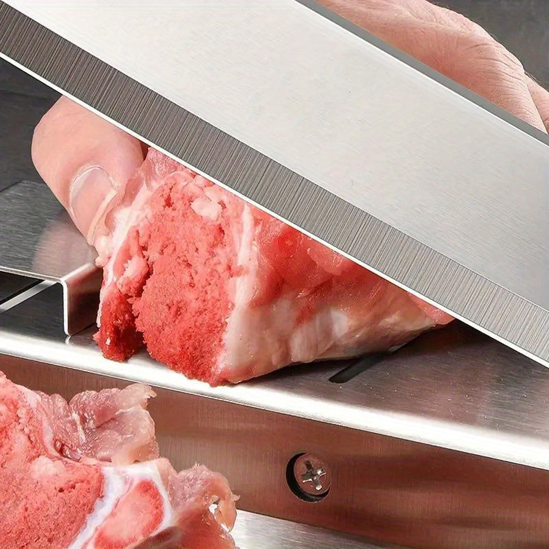 Stainless Steel Chef Knife for Slicing Frozen Meat Deboning Chicken Fish