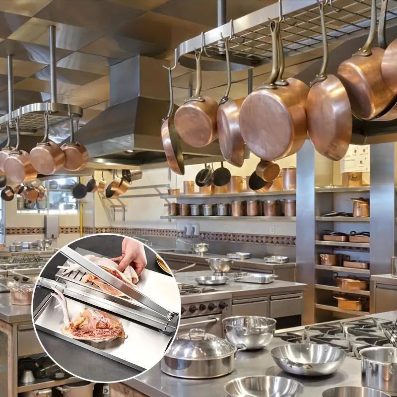 Stainless Steel Chef Knife for Slicing Frozen Meat Deboning Chicken Fish