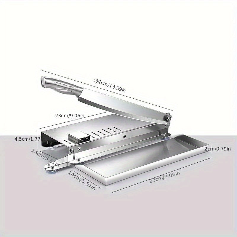 Stainless Steel Chef Knife for Slicing Frozen Meat Deboning Chicken Fish