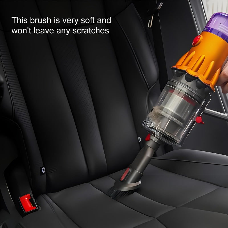 Yumshoq va mustahkam chang tozalash cho'tkasi V7, V8, V10, V11, V15 simsiz vakuumlar bilan mos keladi - nozik yuzalar uchun yumshoq tuklar, qulay va oson tozalanadigan dizayn