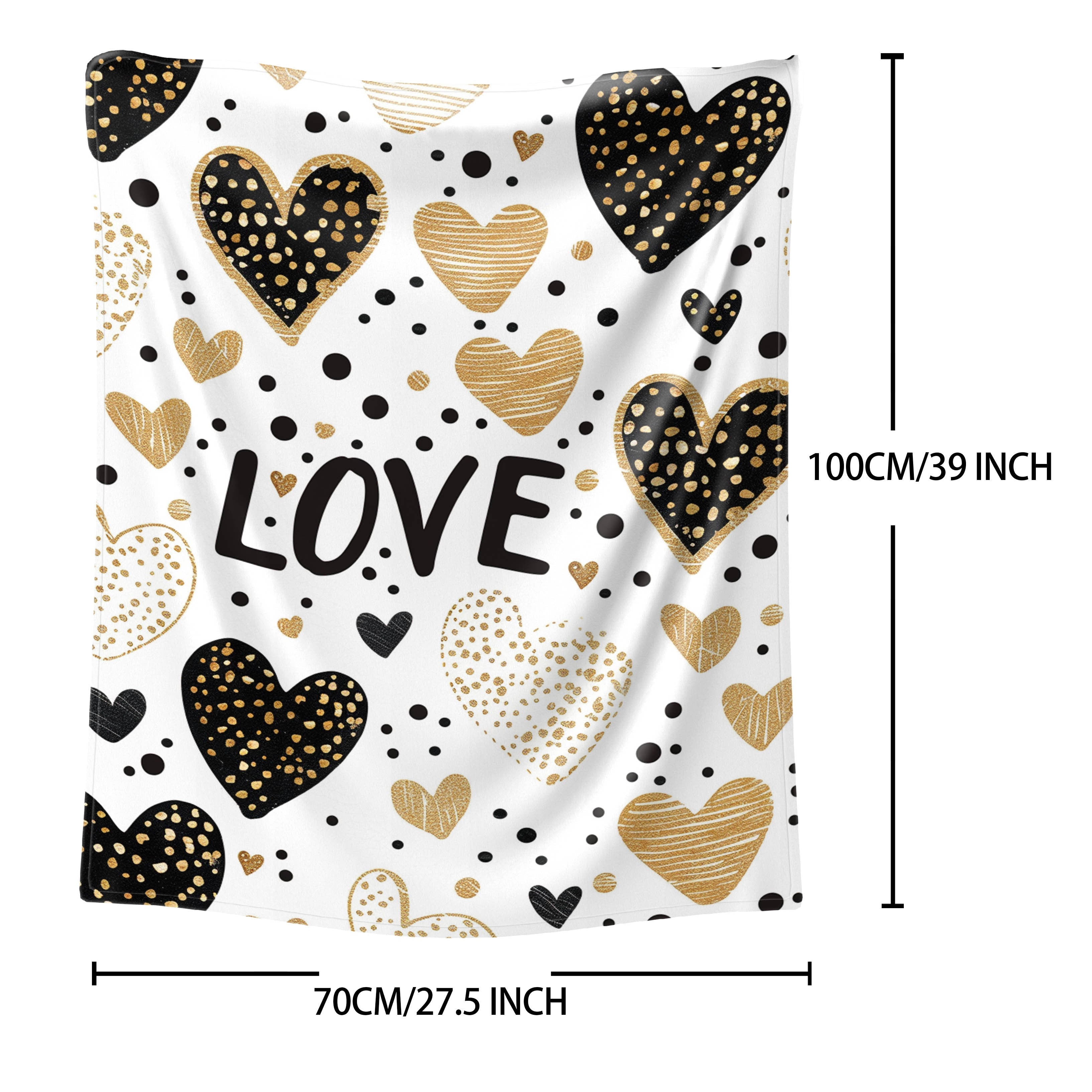 Lightweight Flannel Throw Blanket for Couch Bed Travel Cozy Warm Gift