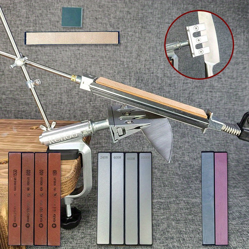 Точилка для алмазных ножей с поворотным дизайном для кухонных ножей