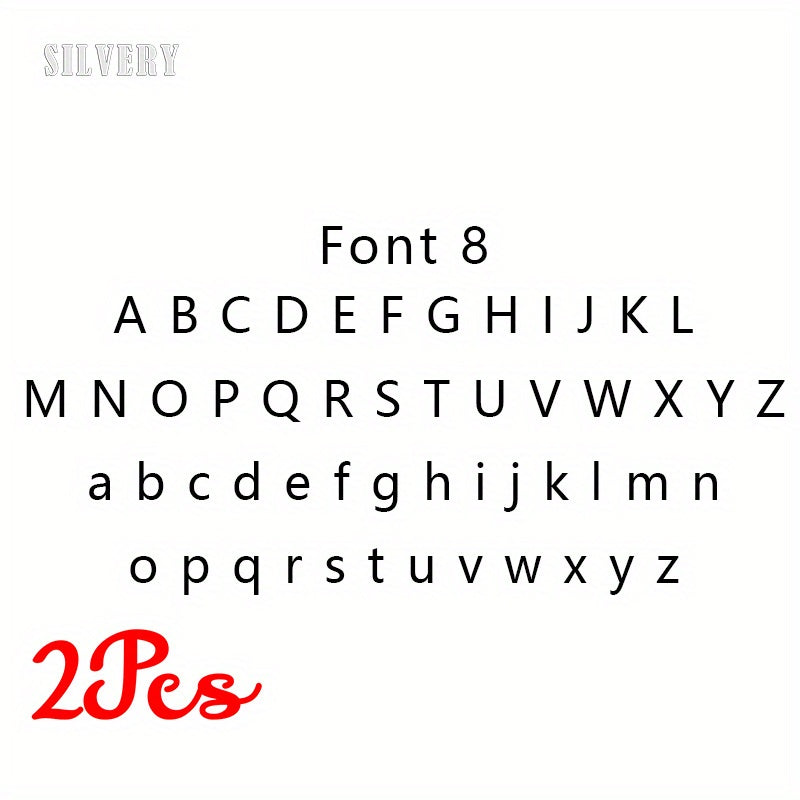 Stainless Steel Letter Cufflinks Set Personalized Initials for Men Wedding Gift Pair