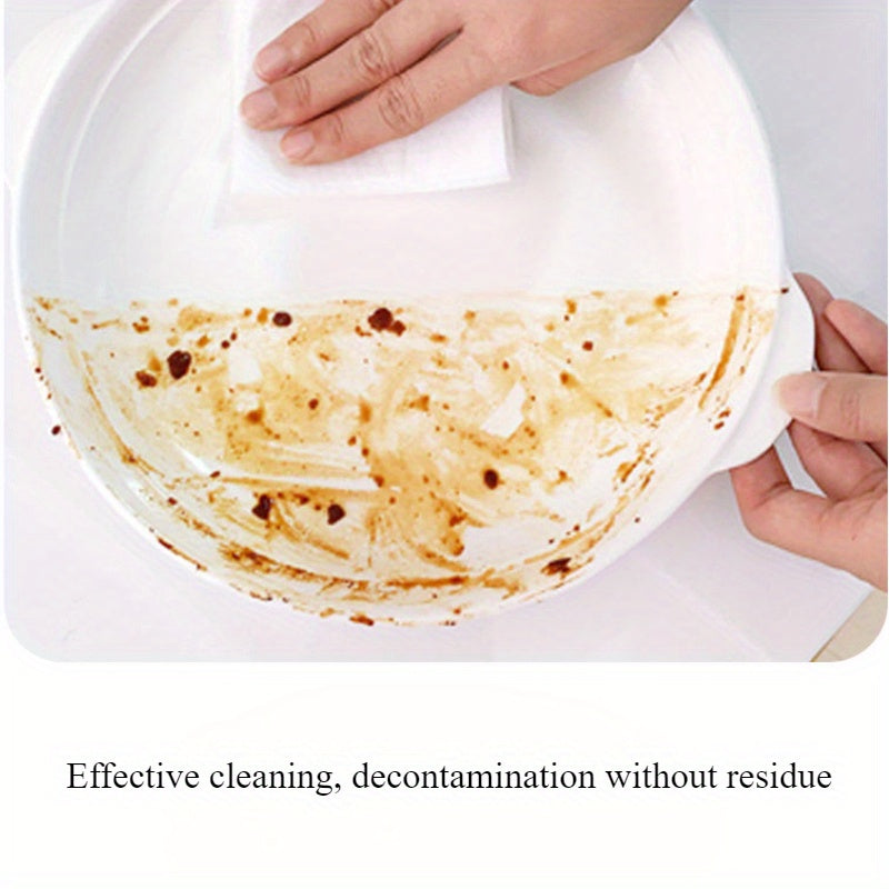 Contemporary Kitchen Wet Wipes Extra Strength Grease Oil Thick Non-Woven Fabric