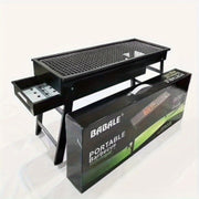 Stainless Steel Foldable Charcoal Grill Portable Outdoor Cooking