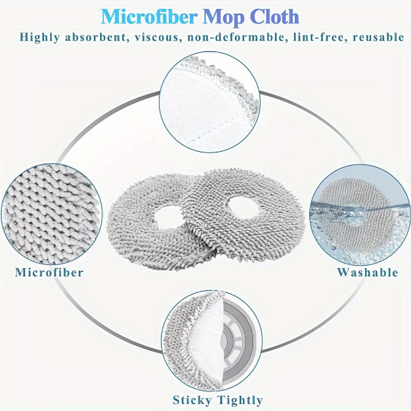 Robot Vacuum Cleaner Accessory Kit Includes Brush Filter Mop Pads Dust Bags