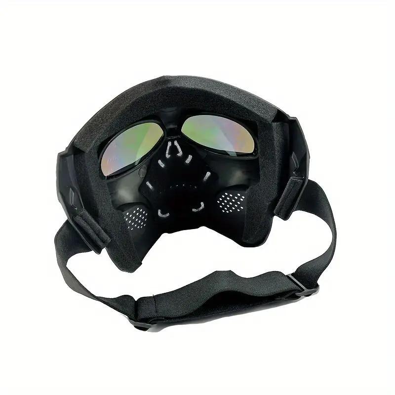 Skeleton Themed Mask Nylon Plastic Drawstring for Outdoor Sports and Training