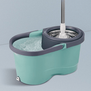 Kuchli va Kuchsiz Polni Tozalash uchun Ikki Quvvatli Spin Mop va Kova To'plami