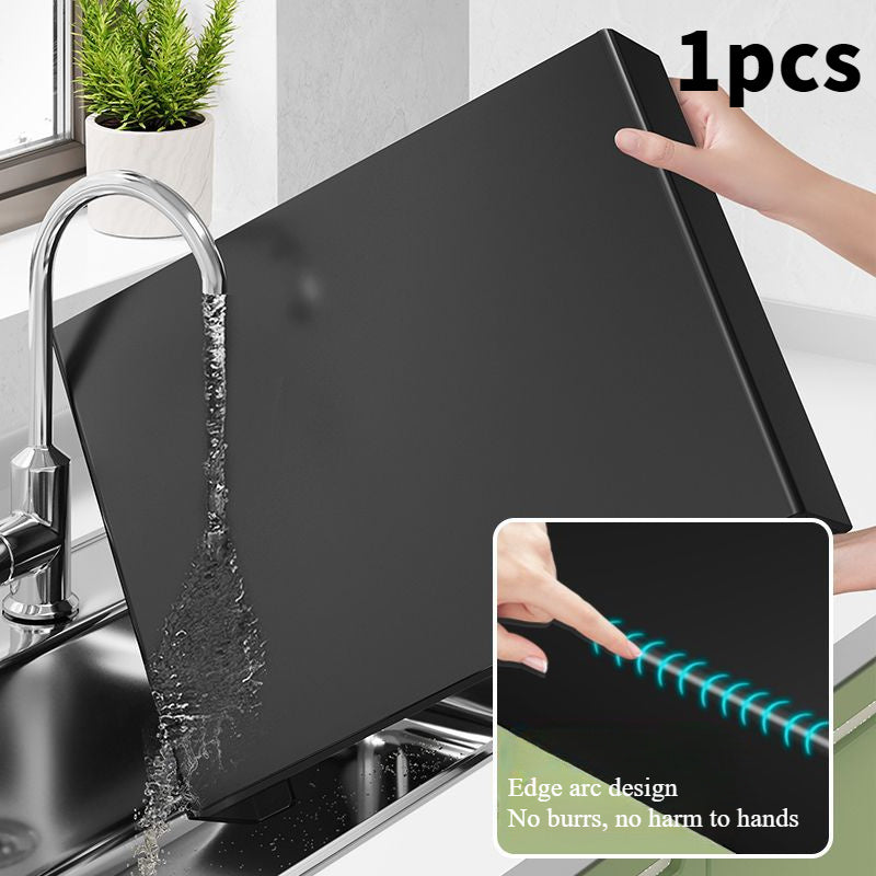 Kitchen Stove Cover with Pot Storage Racks, Carbon Steel, Gas and Electric Compatible