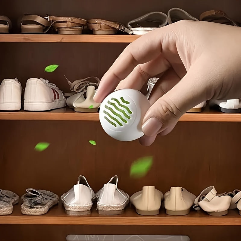 6 dona yangi hidi bilan poyabzal deodorant to'pchalari, poyabzal, sumka, shkaf uchun havoni yangilovchi