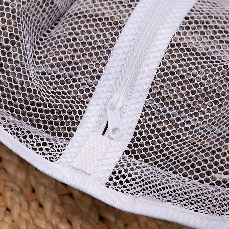 Laundry Mesh Bag with Drawstring, Polyester, Durable, for Washing Bedding and Toys