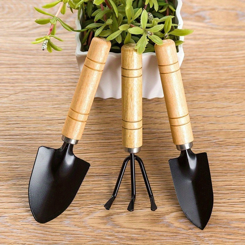 Set of 6 Mini Gardening Tools for Indoor Plant Care and Maintenance