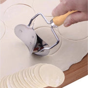 Stainless Steel Dumpling Maker Handheld Dough Press and Cutter for Tortillas Empanadas