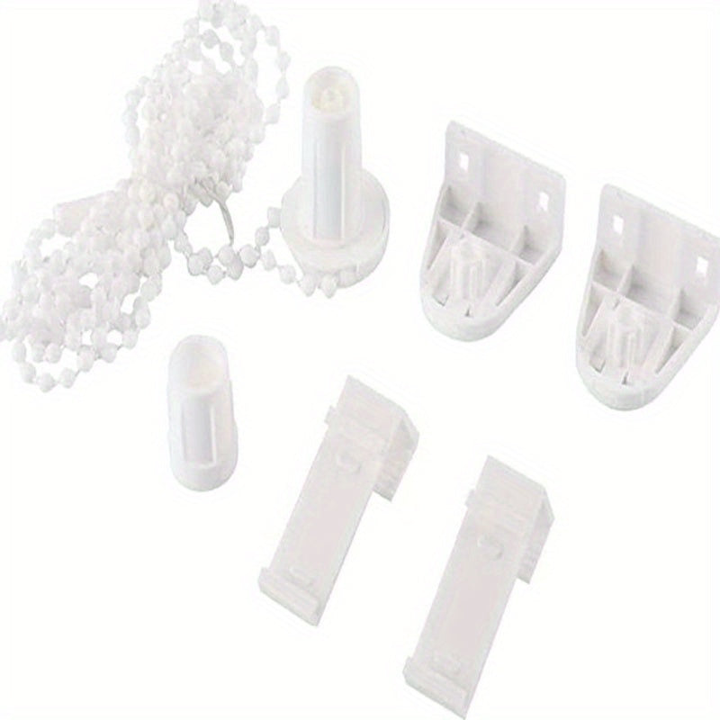 White Plastic Roller Blind Repair Kit with Clutch and Bracket