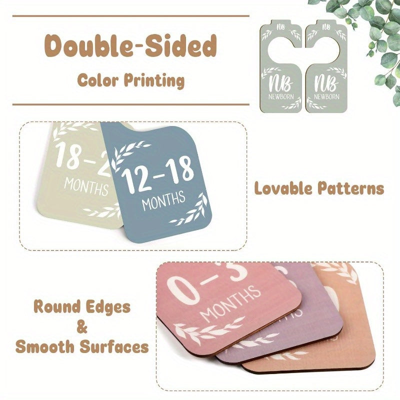 Bolalar kiyimlarini tartibga solish uchun yog'och shkaf bo'laklari, yangi ota-onalar uchun mukammal.