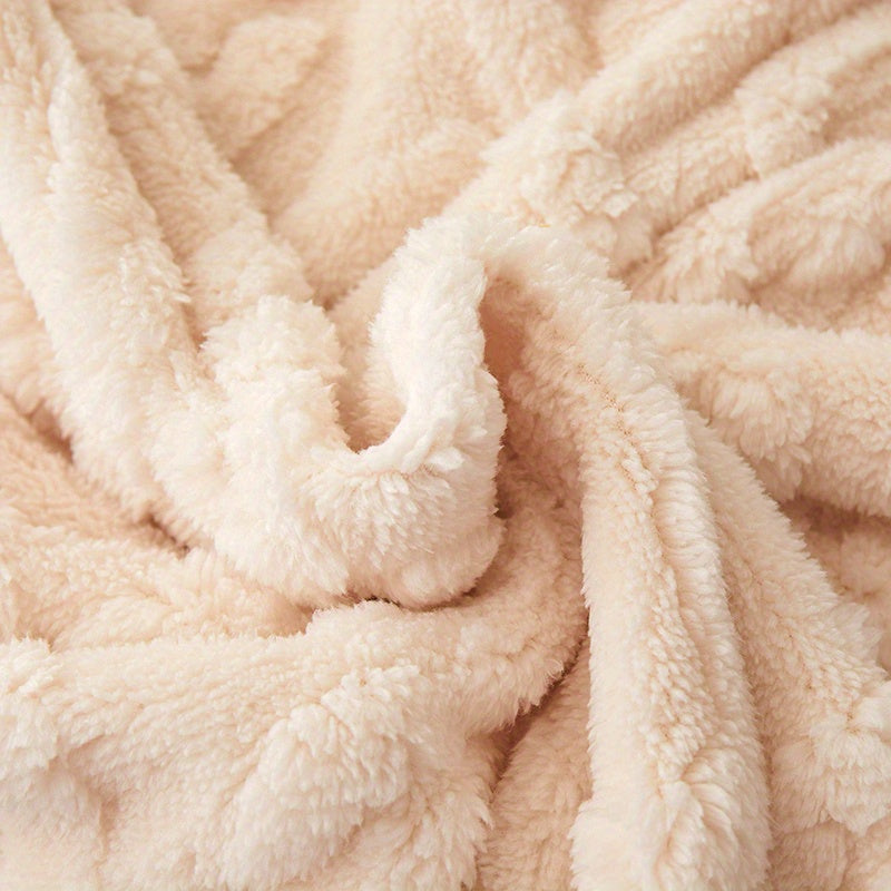 Opulent Taffeta Tashqi Ko'rpa - Zamonaviy Geometrik Dizayni bilan Bir Rangli, Yoz va Qish davomida Yotoq va Divanlar uchun Quvvat Ta'minlaydi