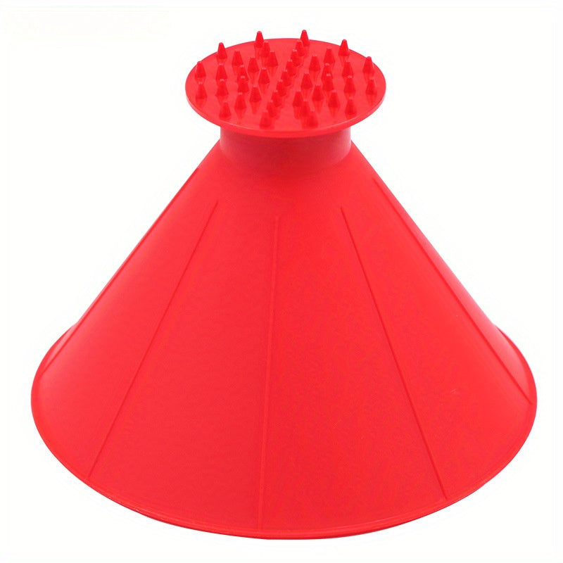 Universal Ice Scraper Snow Shovel Set with Gloves for Car Windows