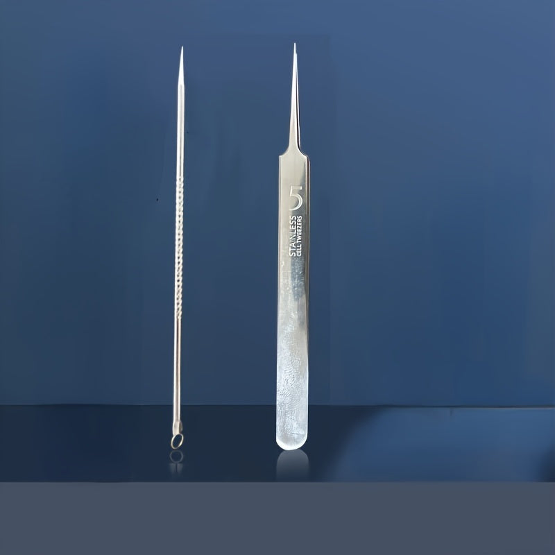 Women's Stainless Steel Tweezers for Pores and Skin Care