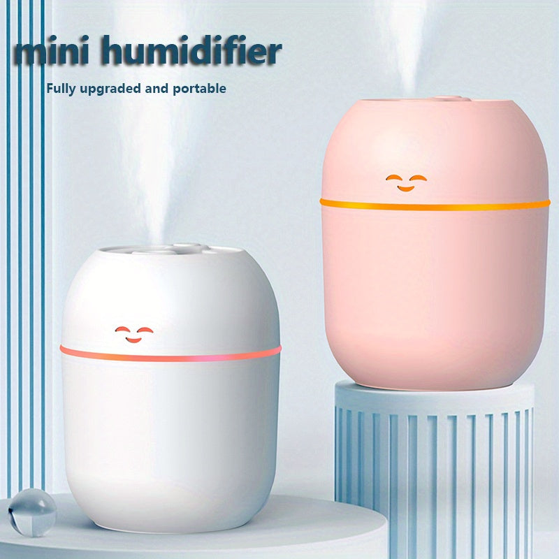 Humidificador portátil facial con vapor, aromaterapia, atomizador, alimentado por USB para uso en casa, coche y habitación