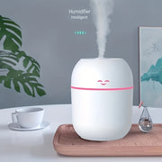 Humidificador portátil facial con vapor, aromaterapia, atomizador, alimentado por USB para uso en casa, coche y habitación
