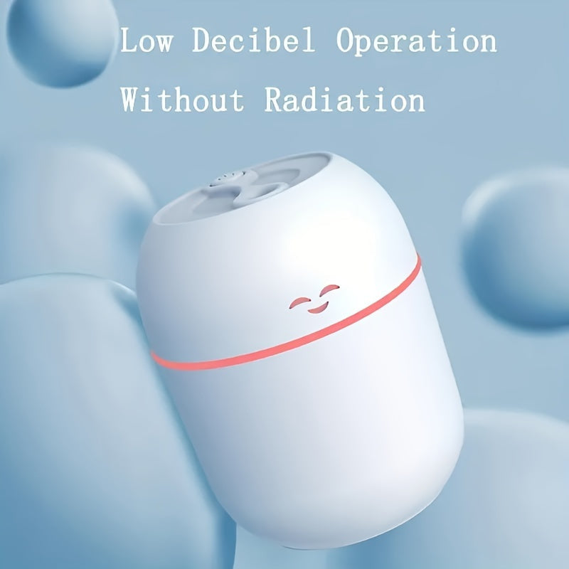 Humidificador portátil facial con vapor, aromaterapia, atomizador, alimentado por USB para uso en casa, coche y habitación
