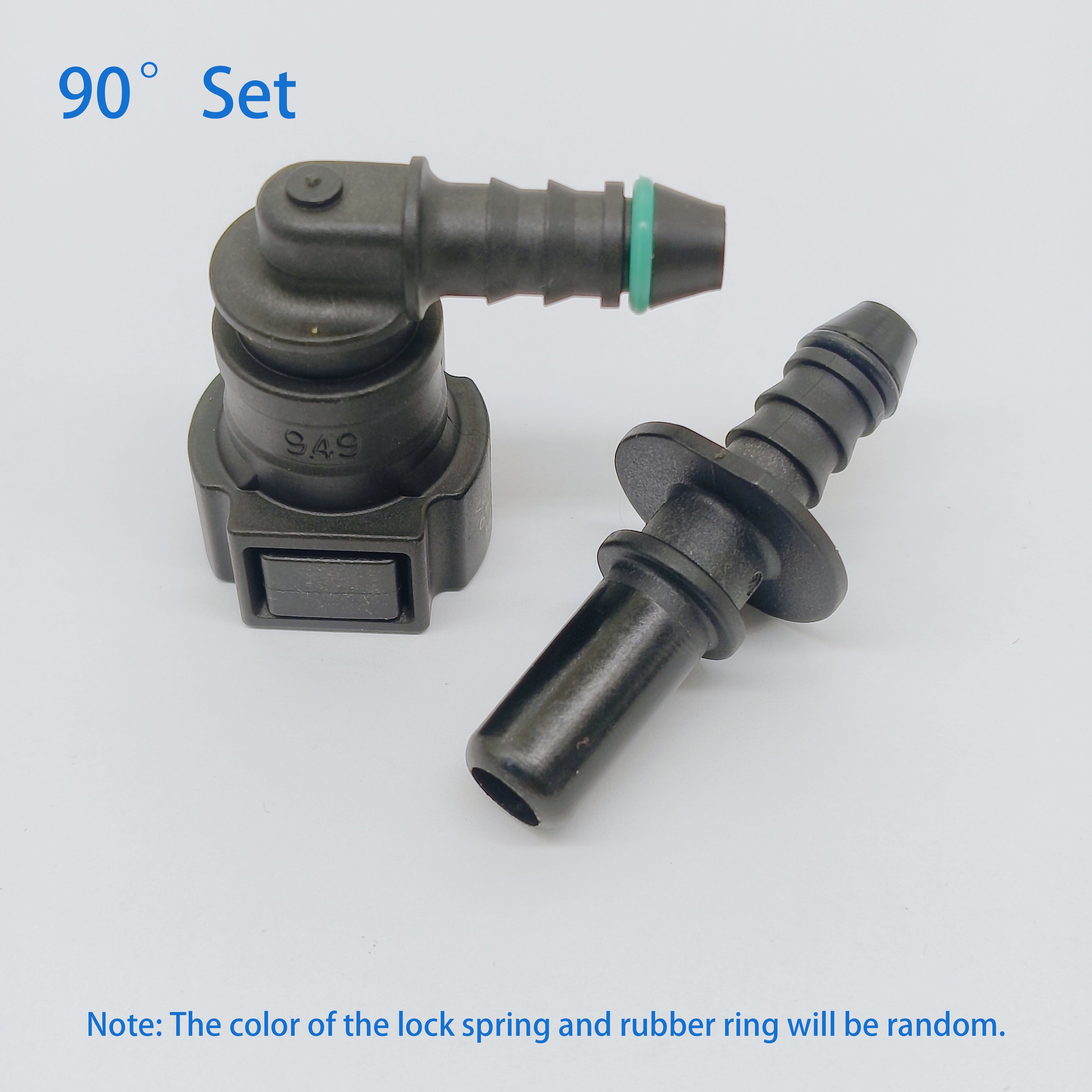 Auto Car Fuel Line Hose Coupler Quick Release Connector High Quality 6 Pack
