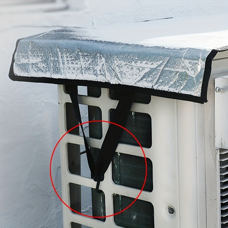 Outdoor Waterproof Air Conditioner Cover Dust Snow Resistant Washable Protective for AC Units