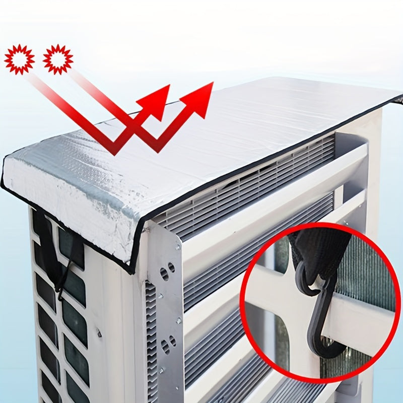 Outdoor Waterproof Air Conditioner Cover Dust Snow Resistant Washable Protective for AC Units