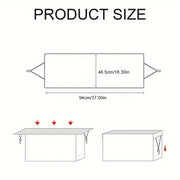 Outdoor Waterproof Air Conditioner Cover Dust Snow Resistant Washable Protective for AC Units