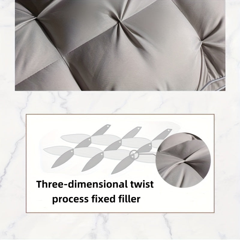 Neck Support Pillow Hypoallergenic Soft Polyester Fiber White for Deep Comfort