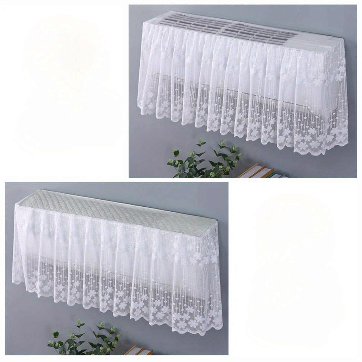 Polyester Indoor Air Conditioner Dust Cover Non-Electric Dust Protection for Commercial Cleaning