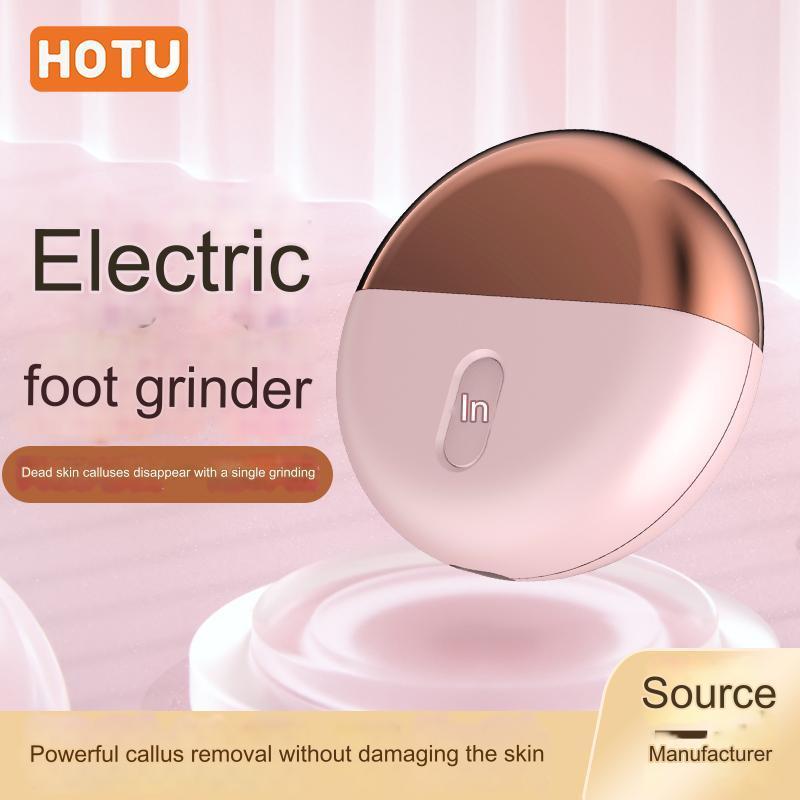 HOTU Poyabzal Qirg'ich - Uyda yoki harakatda silliq eksfoliatsiya uchun portativ, zaryadlanadigan, simsiz poyabzal qirg'ichi.