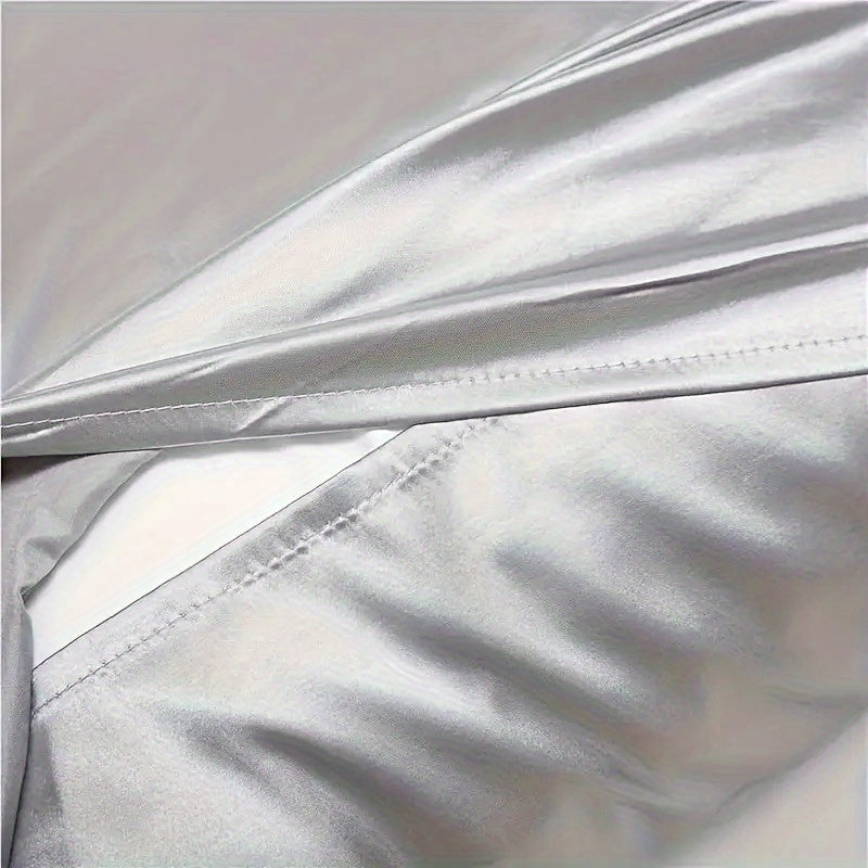 Hypoallergenic Satin Pillowcase Envelope Closure Machine Washable Lightweight