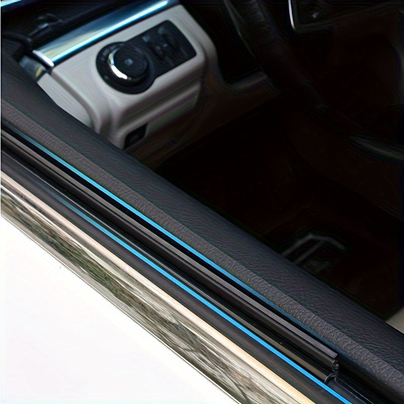 Paquete universal de 2 limpiaparabrisas laterales para coche con diseño sin hueso y tira de goma