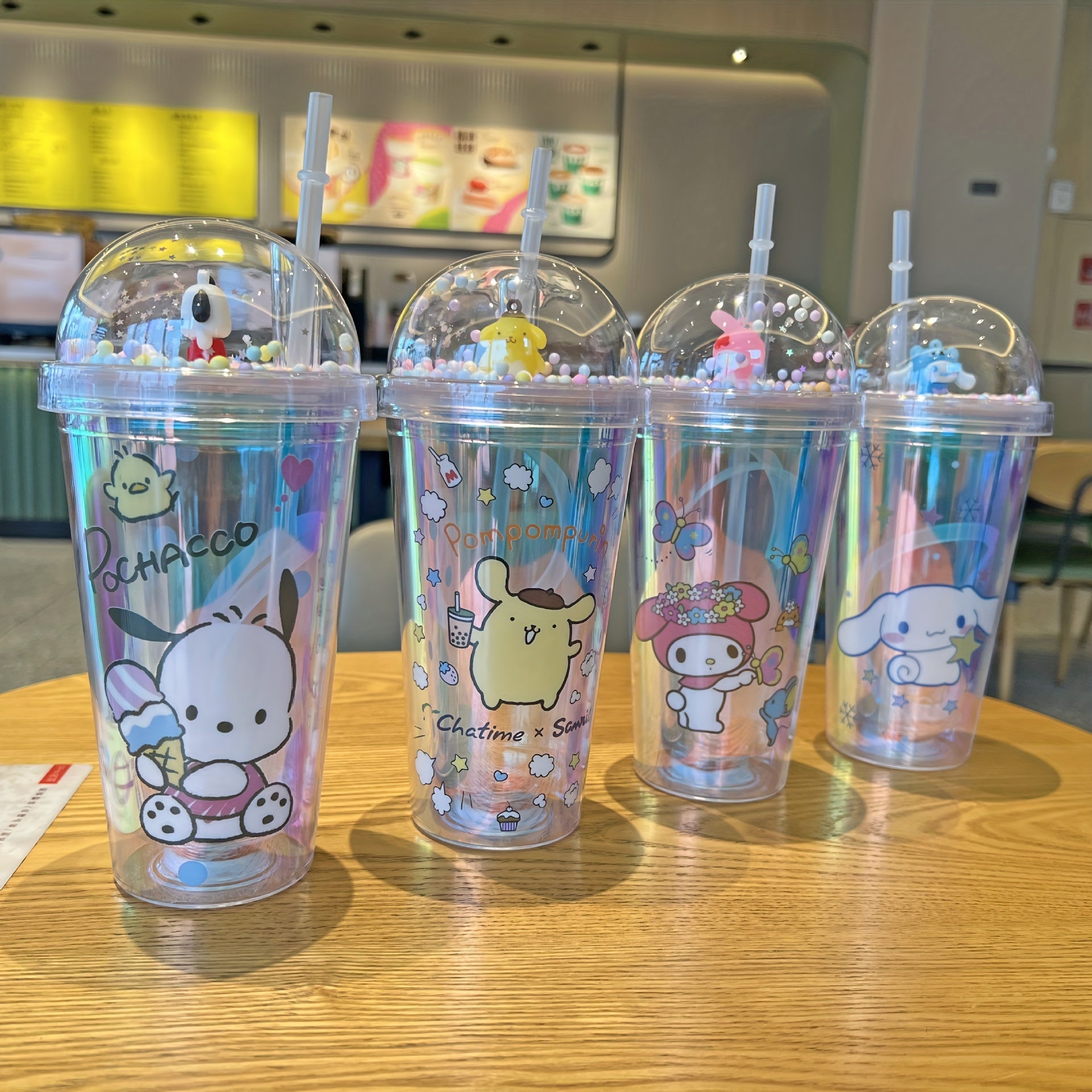Cute Fairy Water Bottle with Straw Insulated Tumbler BPA-Free Lightweight for Sports Outdoors