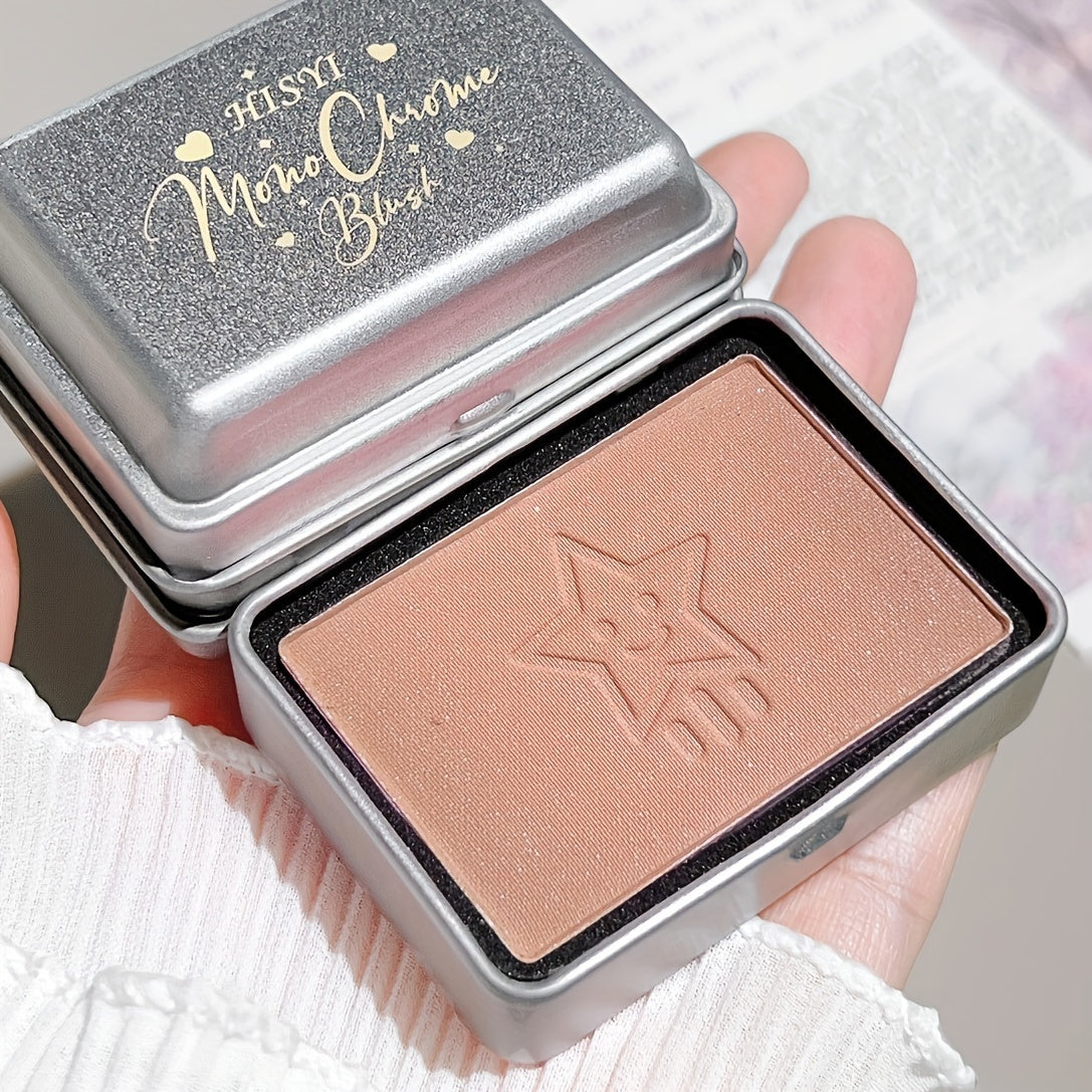 Women Silky Matte Blush Powder Natural Finish Long-Lasting With 4 Colors