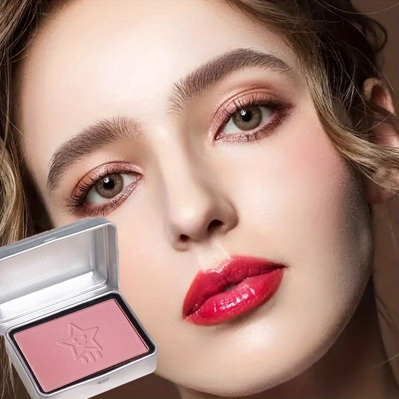 Women Silky Matte Blush Powder Natural Finish Long-Lasting With 4 Colors