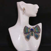 Elegant Rhinestone Butterfly Brooch Pin Stylish Jewelry Sparkling Accessory