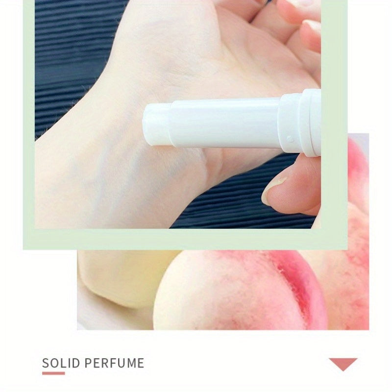 Set of 4 Cedar Scent Solid Perfume Sticks Long-Lasting Natural Fragrance