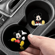 Автомобильные подстаканники с дизайном Микки Маус, нескользящие для автомобилей
