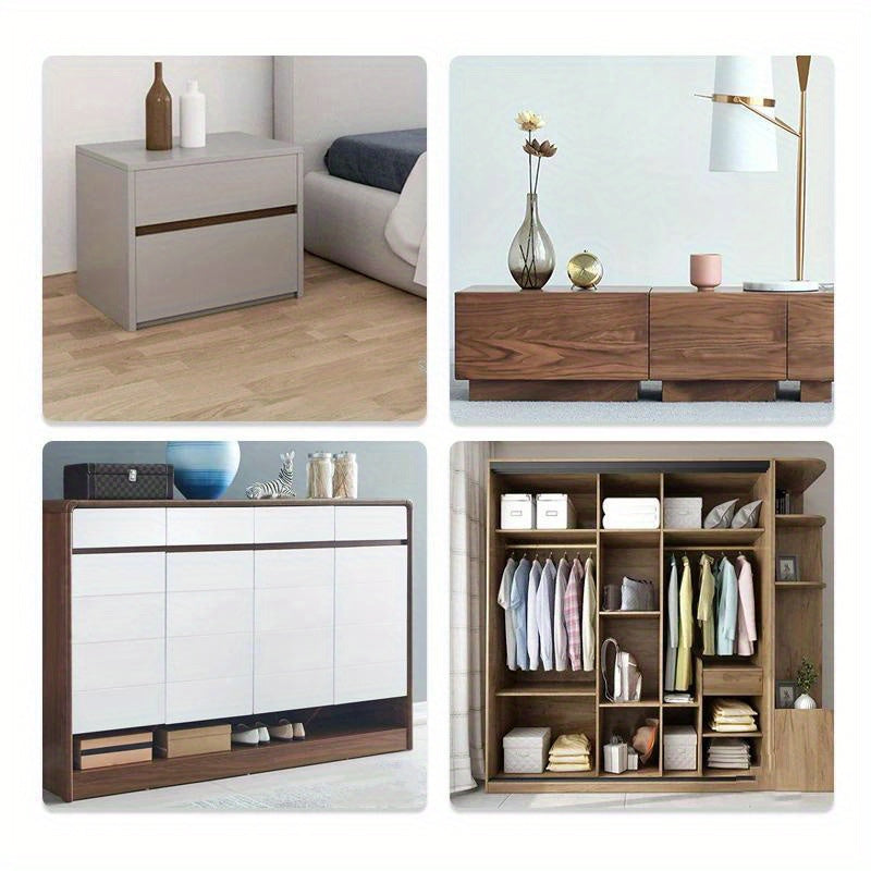 Nivelador de mobiliario ajustable de uso pesado con patas de goma antideslizantes para armarios y mesas