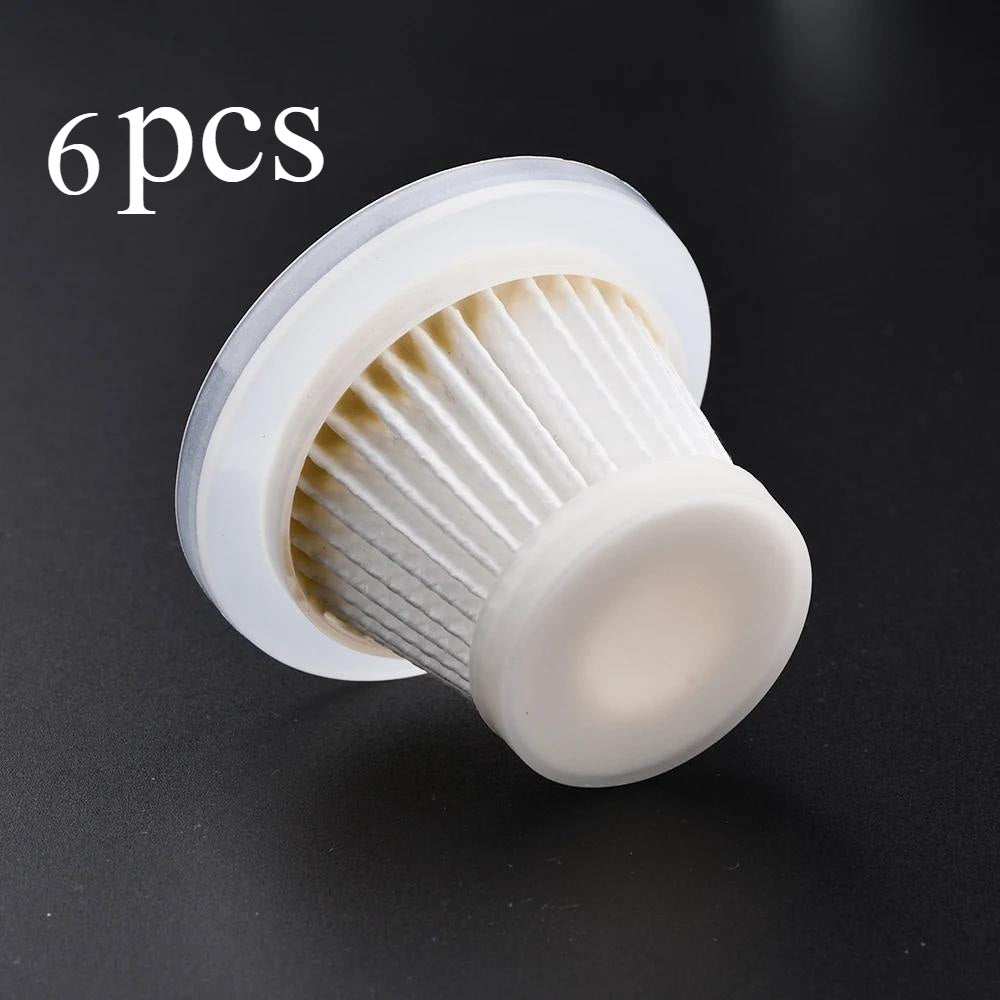 Набор фильтров для автомобильных пылесосов из 4, 6, 10 штук, моющиеся, многоразовые, ручные аксессуары